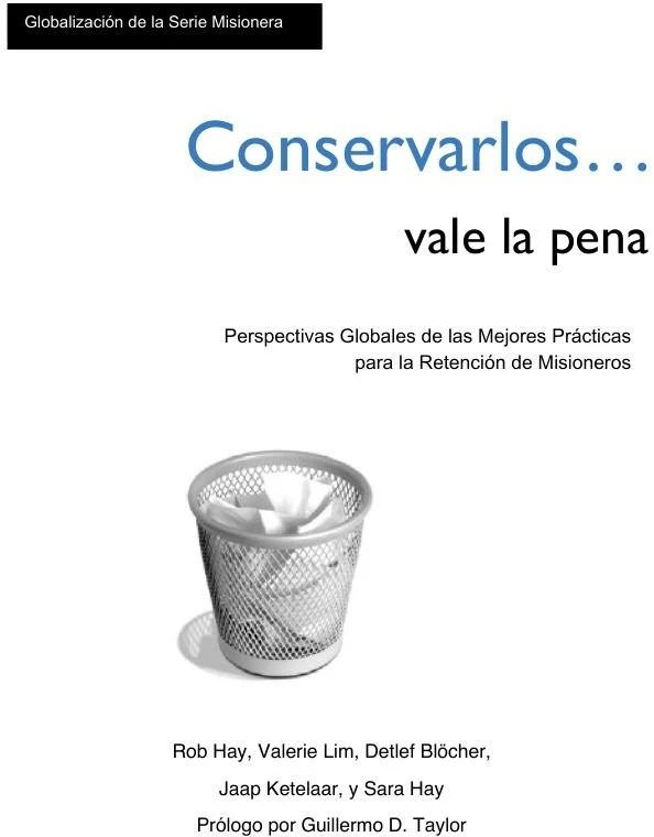 Portada de Conservarlos vale la pena