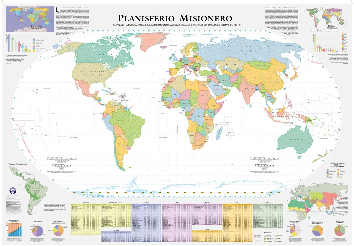 Portada de Planisferio misionero